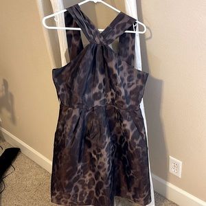 Banana republic leopard dress